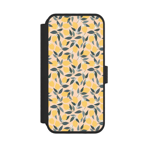 Apple iPhone 16 Pro NIVOflip Pink Lemon Pattern