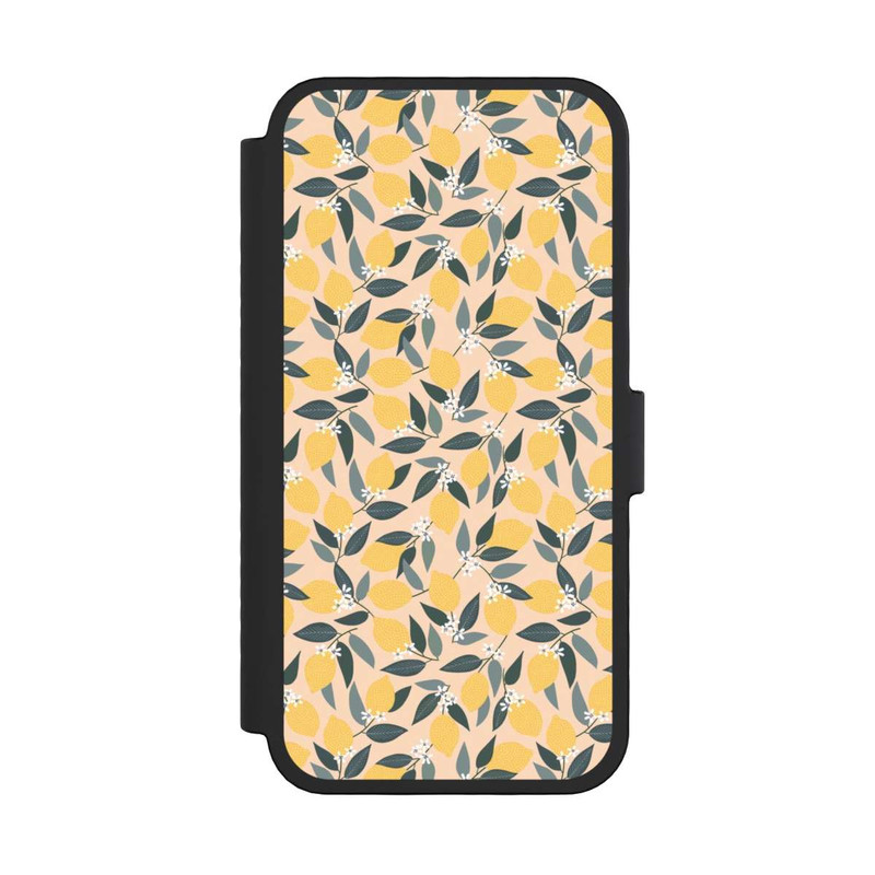 iPhone 16 Pro NIVOflip Motif rose citron