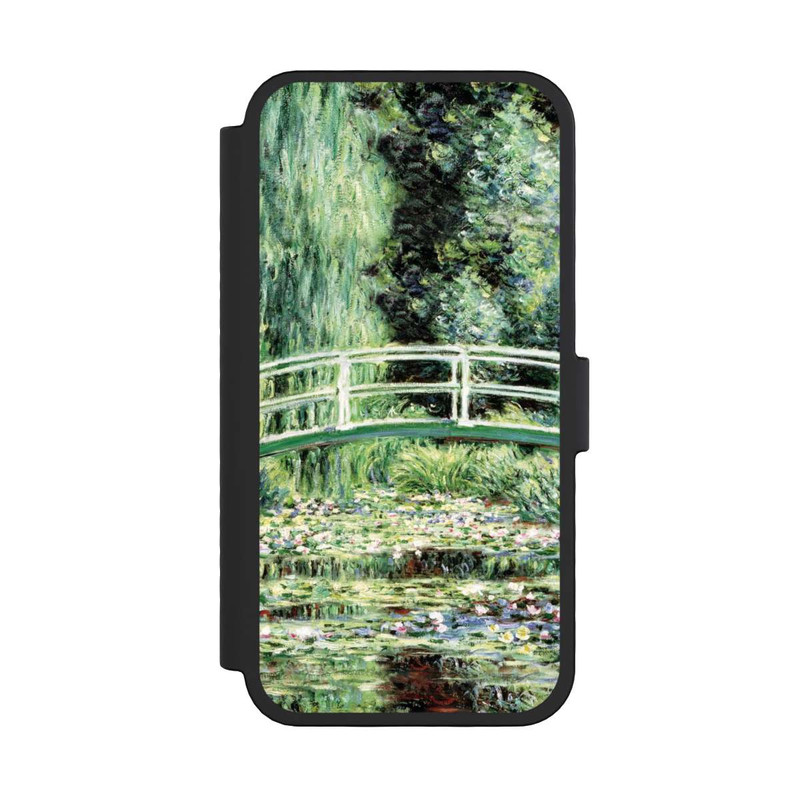 iPhone 16 Pro NIVOflip Weiße Seerosen von Claude Monet