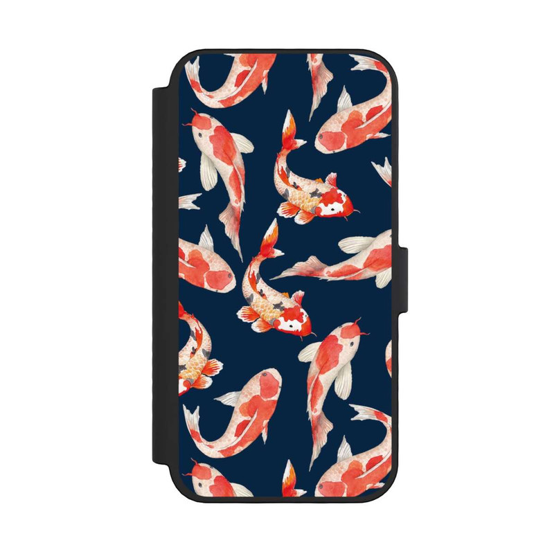 iPhone 16 Pro NIVOflip Coral Fish on Blue Background