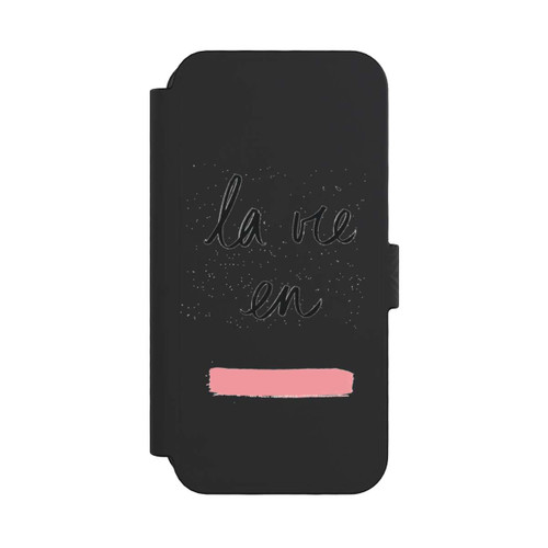 Apple iPhone 16 Pro NIVOflip La vie en Pink Transparent