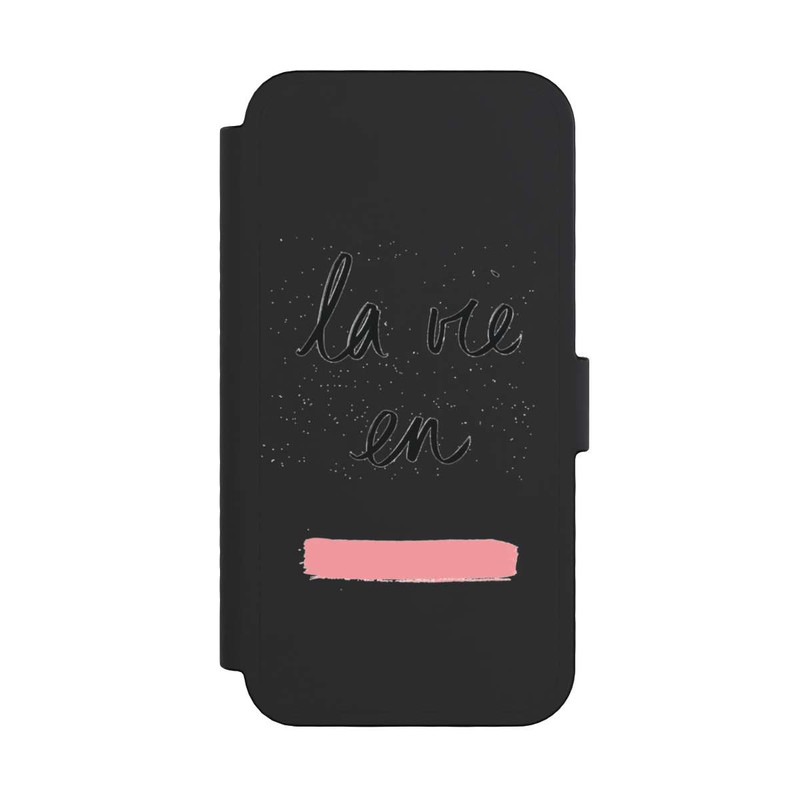 iPhone 16 Pro NIVOflip La vie en Rose sans Fond