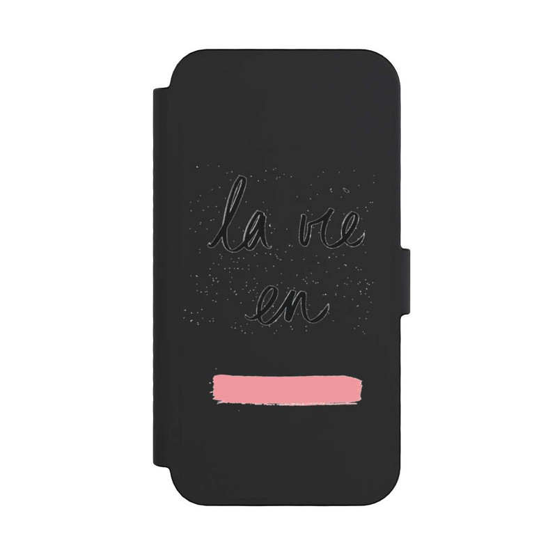 iPhone 16 Pro NIVOflip La vie en Rose sans Fond