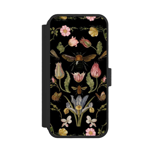 Apple iPhone 16 Pro NIVOflip Wild Flower and Bee Black