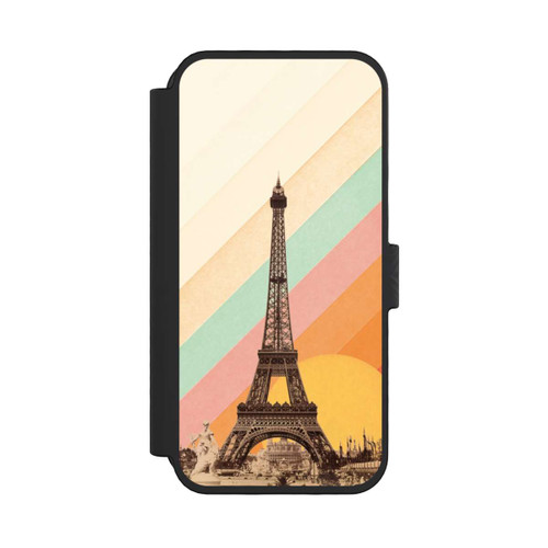Apple iPhone 16 Pro NIVOflip Eiffel Tower Rainbow