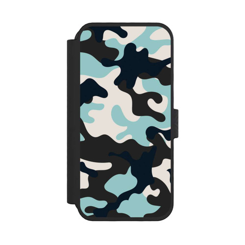 Apple iPhone 16 Pro NIVOflip Blue Camouflage