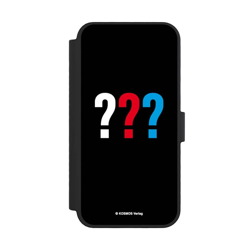 iPhone 16 Pro NIVOflip Drei Fragezeichen Logo