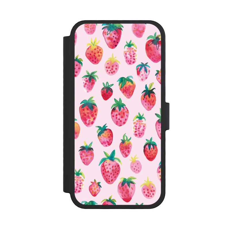iPhone 16 Pro NIVOflip Fraises aquarelles