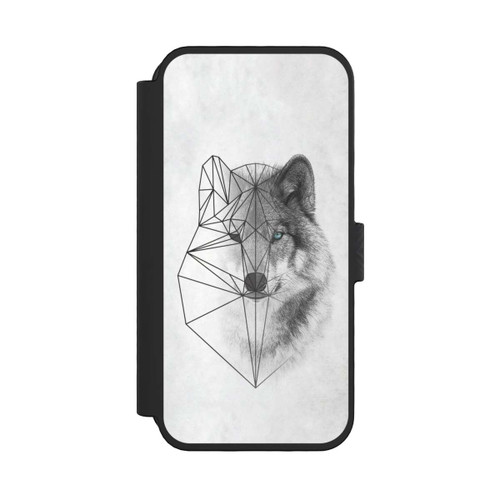 Apple iPhone 16 Pro NIVOflip Polygonic Wolf