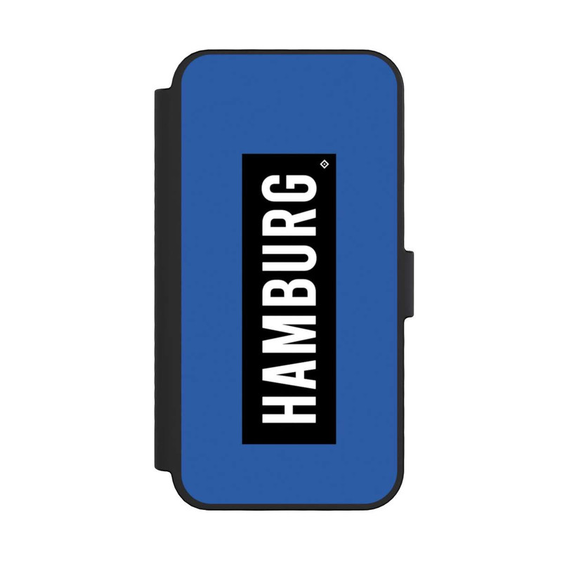 iPhone 16 Pro NIVOflip HSV Hamburg Schwarz Blau