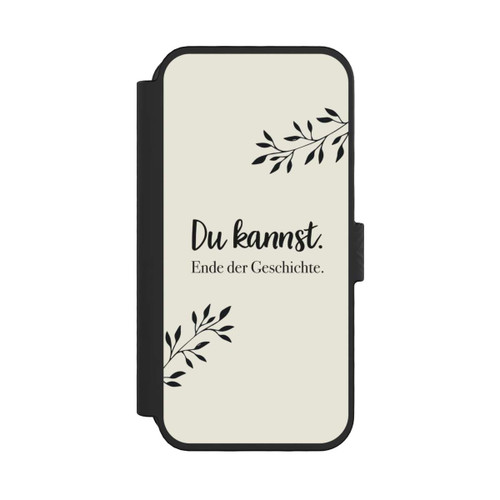 Apple iPhone 16 Pro NIVOflip Du Kannst. Ende der Geschichte