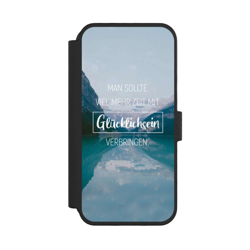 Apple iPhone 16 Pro NIVOflip Mehr Zeit Mit Glücklichsein