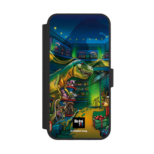Apple iPhone 16 Pro NIVOflip Die Drei Fragezeichen Dino