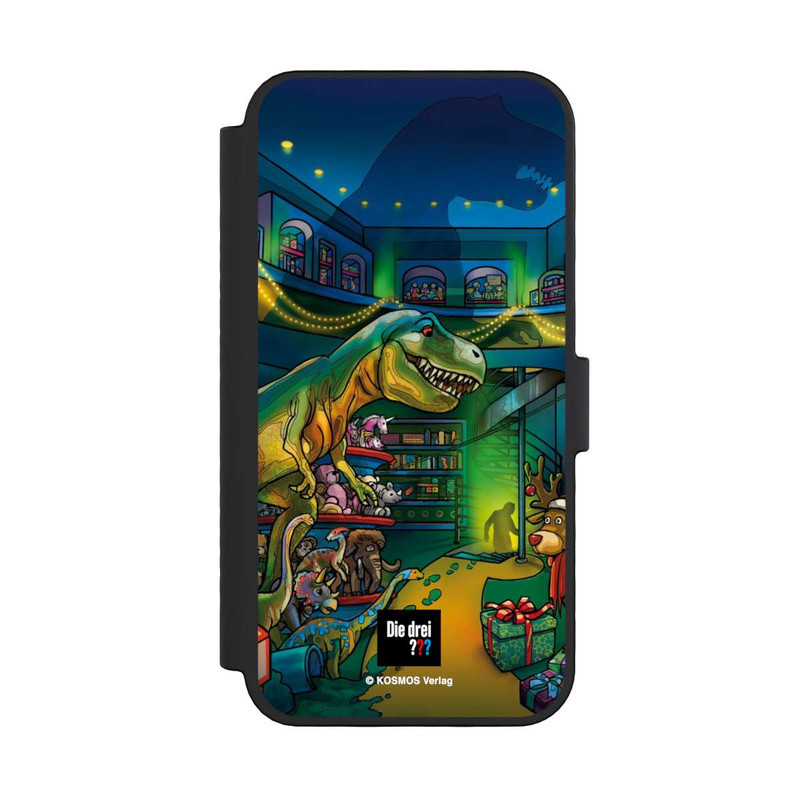 iPhone 16 Pro NIVOflip Die Drei Fragezeichen Dino