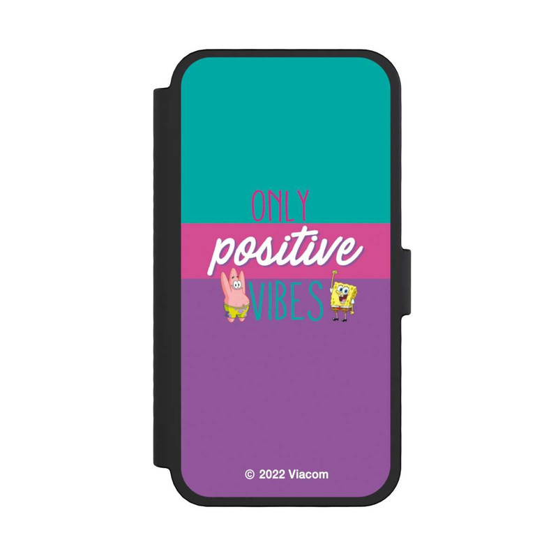 iPhone 16 Pro NIVOflip  Spongebob - Only Positive Vibes