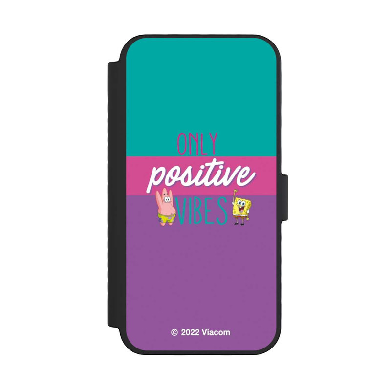 iPhone 16 Pro NIVOflip  Spongebob - Only Positive Vibes