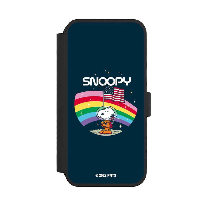 iPhone 16 Pro NIVOflip Snoopy Space Traveller Rainbow