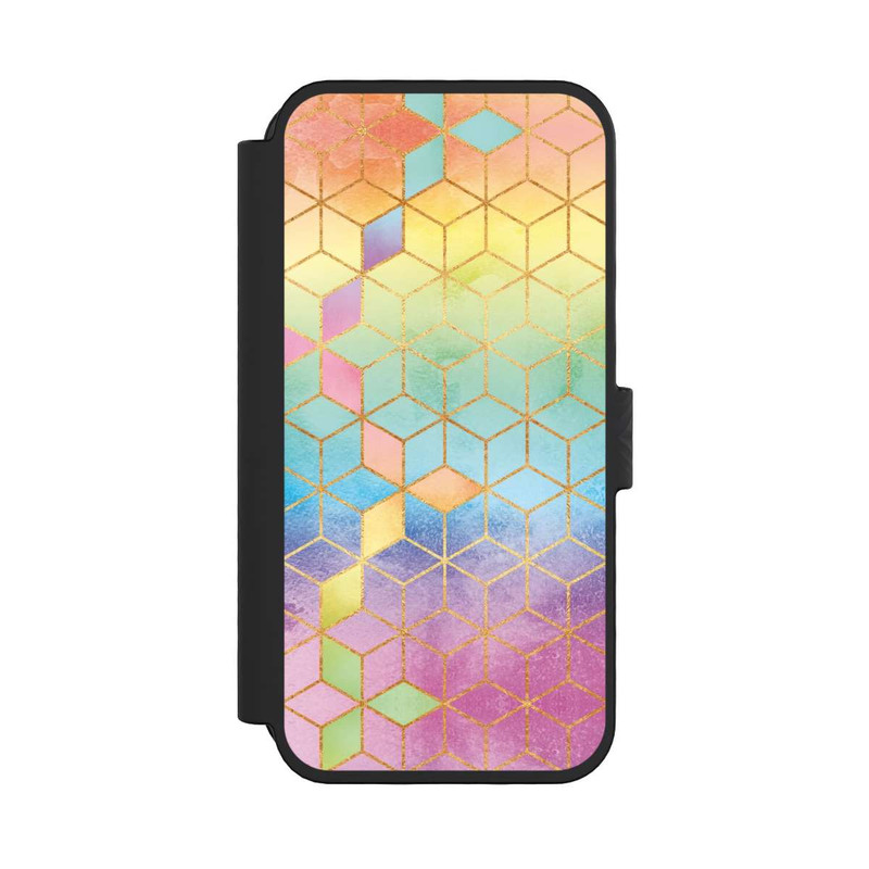 iPhone 16 Pro NIVOflip Cubes Arcs-en-ciel