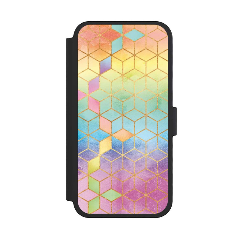 iPhone 16 Pro NIVOflip Regenbogenwürfel
