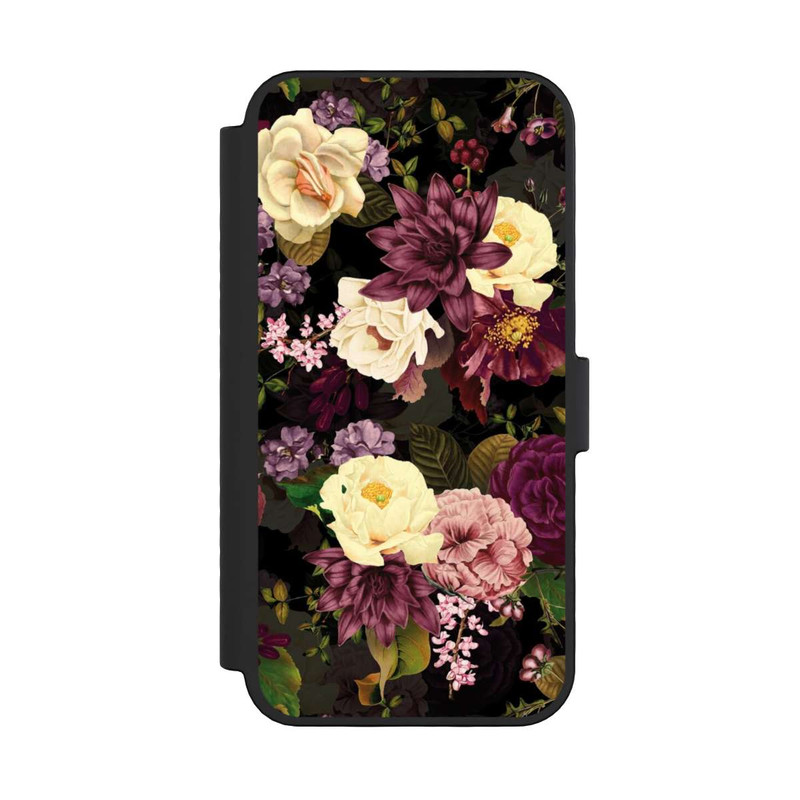 iPhone 16 Pro NIVOflip Fleurs Sombres & Abeilles