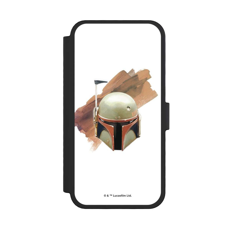 iPhone 16 Pro NIVOflip Boba Fett Helm Weiß