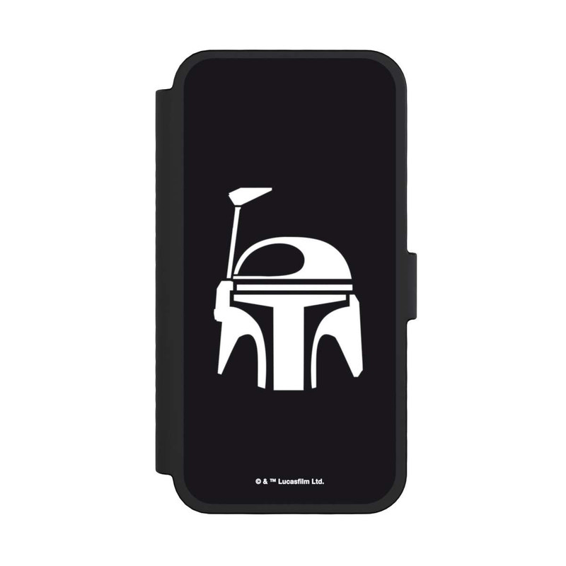 iPhone 16 Pro NIVOflip Boba Fett Helm Schwarz