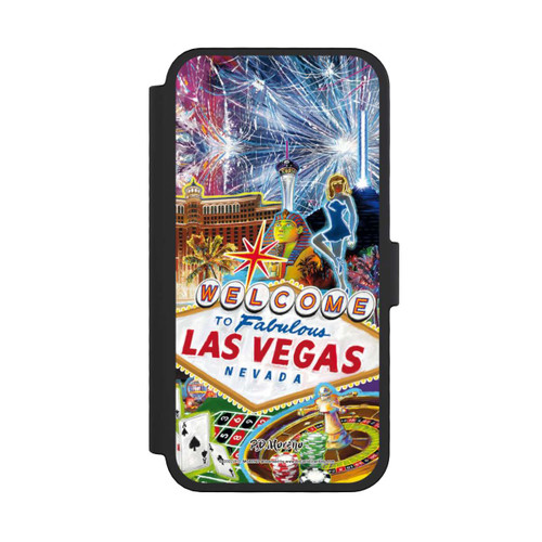 Apple iPhone 16 Pro NIVOflip Las Vegas Art By P.D. Moreno