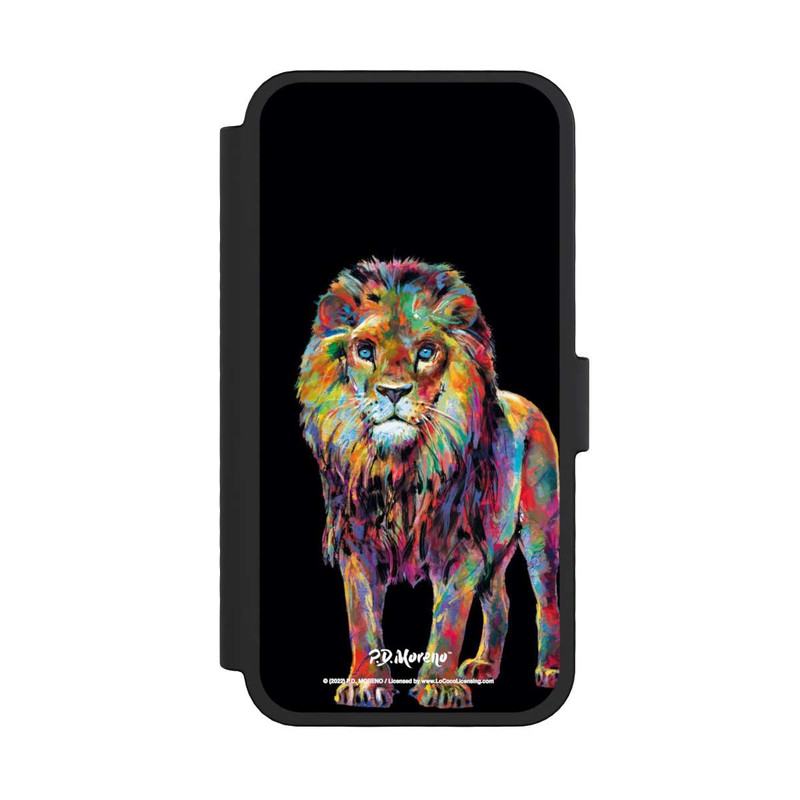 iPhone 16 Pro NIVOflip Löwe Bunte Kunst von P.D. Moreno