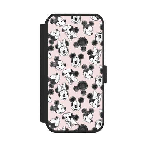 Apple iPhone 16 Pro NIVOflip Minnie &amp; Mickey Many Faces Pink