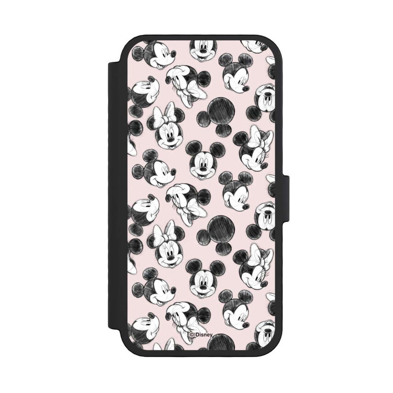 iPhone 16 Pro NIVOflip Minnie & Mickey Viele Gesichter Pink
