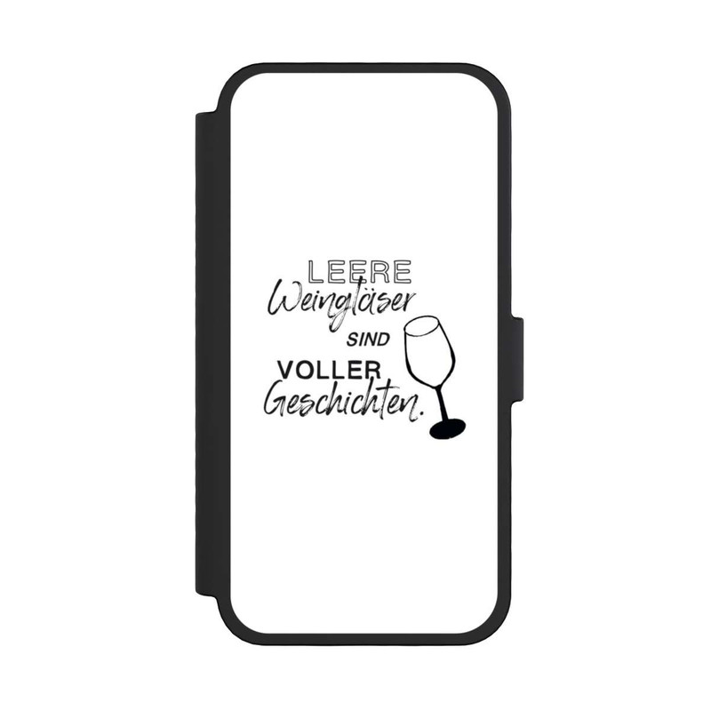 iPhone 16 Pro NIVOflip Leere Weingläser