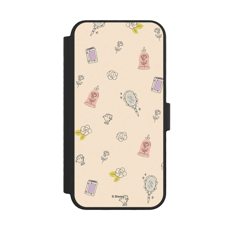 iPhone 16 Pro NIVOflip Princess Accessoires Pattern Beige Disney Princess 