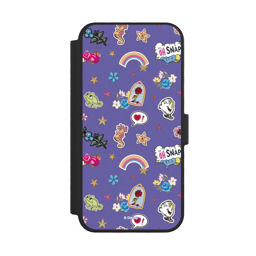 Apple iPhone 16 Pro NIVOflip Princess Pattern Purple Disney Princess