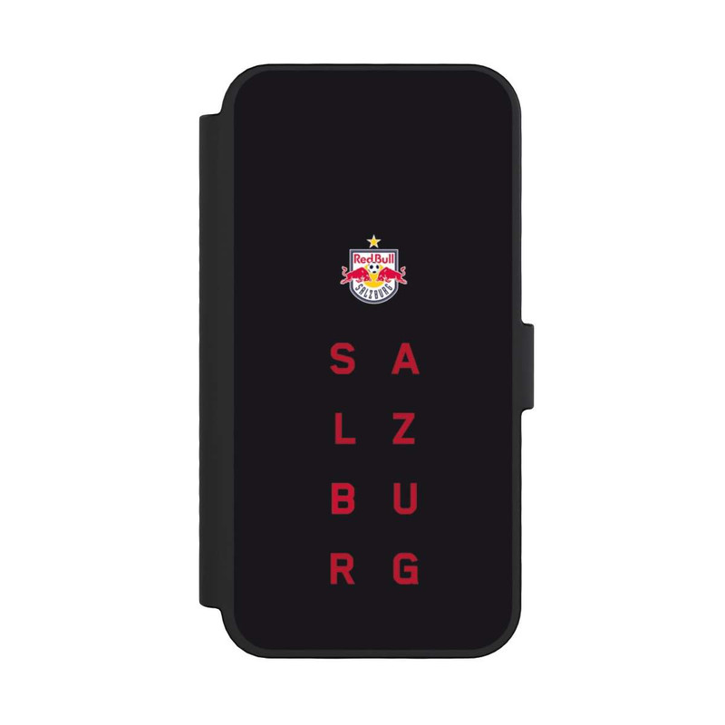 iPhone 16 Pro NIVOflip FC RB Salzburg Schriftzug Rot
