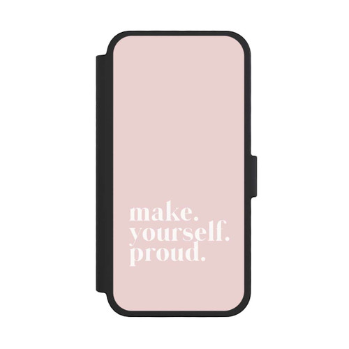 Apple iPhone 16 Pro NIVOflip Make Yourself Proud Zitat - Altrosa