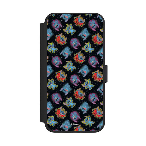 Apple iPhone 16 Pro NIVOflip Stitch Pattern Black
