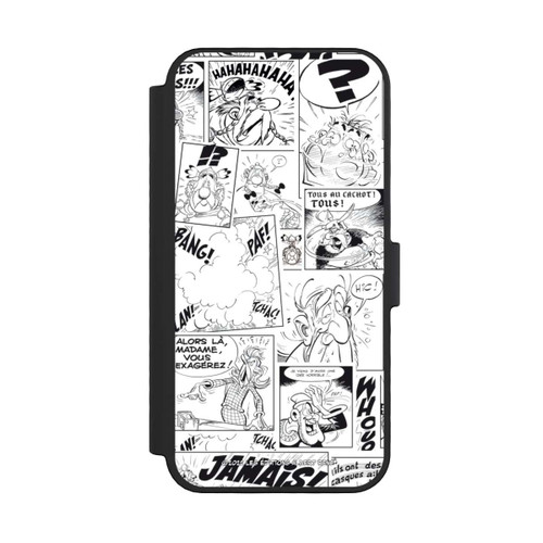 Apple iPhone 16 Pro NIVOflip BD Astérix Blanc &amp; Noir