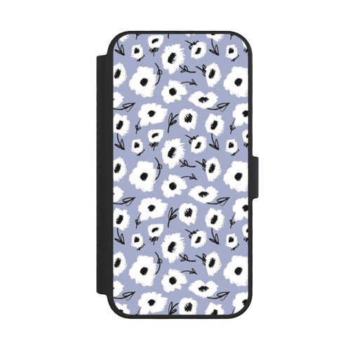 Apple iPhone 16 Pro NIVOflip Pattern Fleurs Lilas