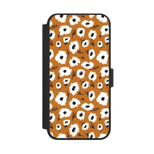 Apple iPhone 16 Pro NIVOflip Pattern Fleurs Ocres