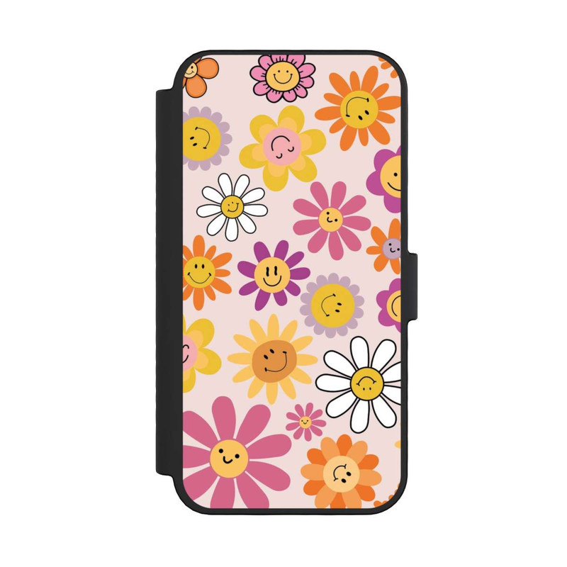 iPhone 16 Pro NIVOflip Smiles Pink Flowers