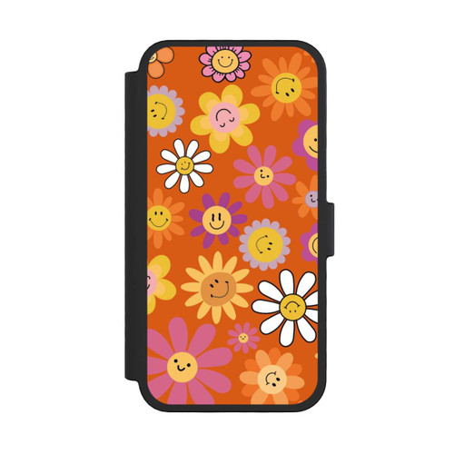 Apple iPhone 16 Pro NIVOflip Smiles Orange Flowers