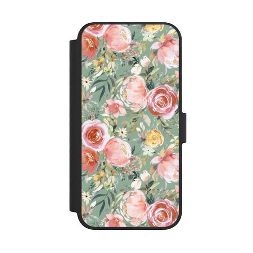 Apple iPhone 16 Pro NIVOflip Bouquet de Pivoines Pastelles