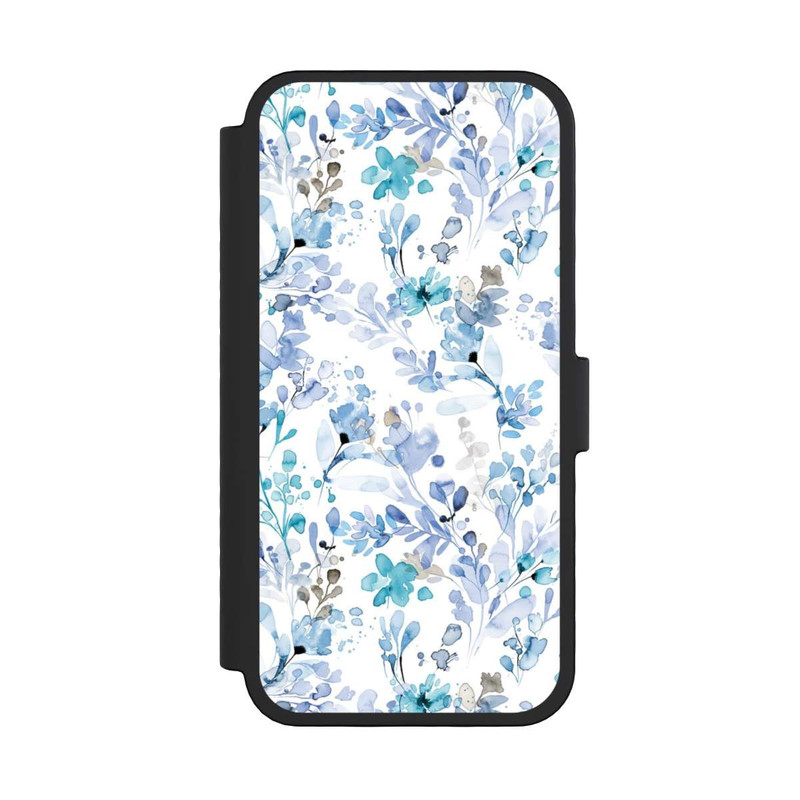 iPhone 16 Pro NIVOflip Frühlingsunkraut blau