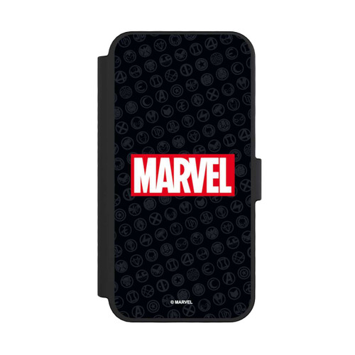 Apple iPhone 16 Pro NIVOflip Marvel Logo Black Red 