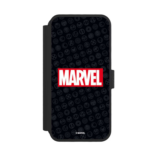 Apple iPhone 16 Pro NIVOflip Marvel Logo Black Red