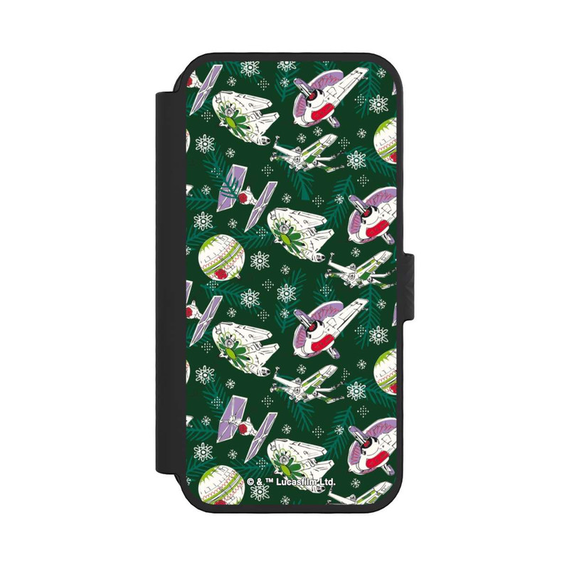 iPhone 16 Pro NIVOflip Star Wars Weihnachstkugeln