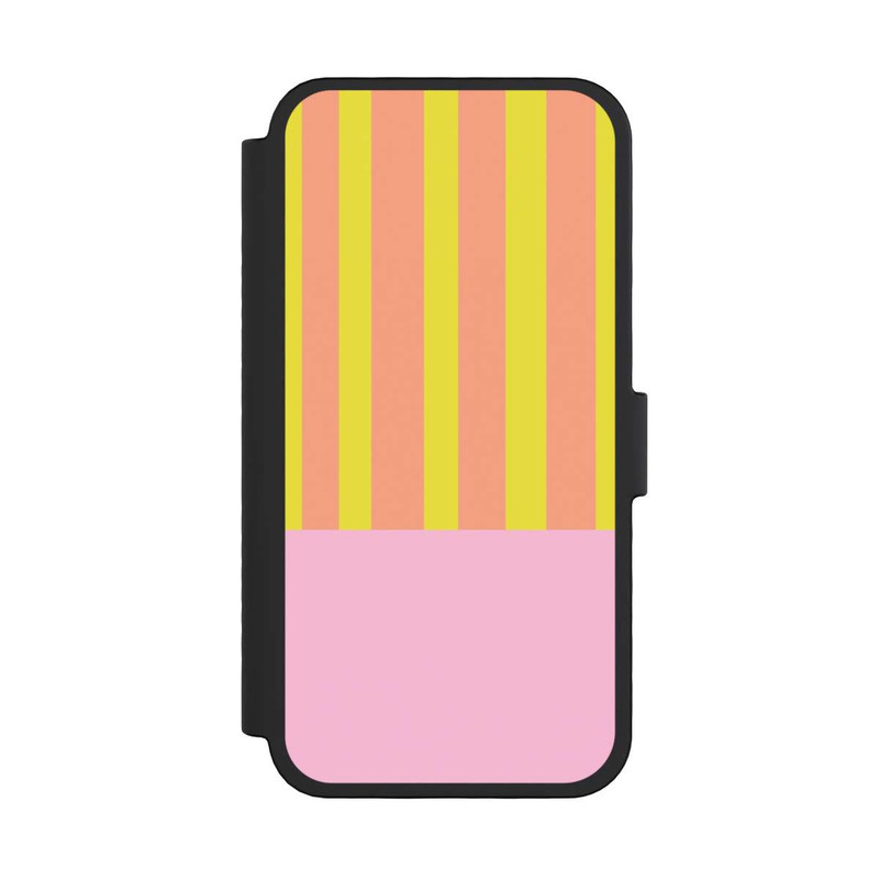 iPhone 16 Pro NIVOflip Neonfarbige Streifen