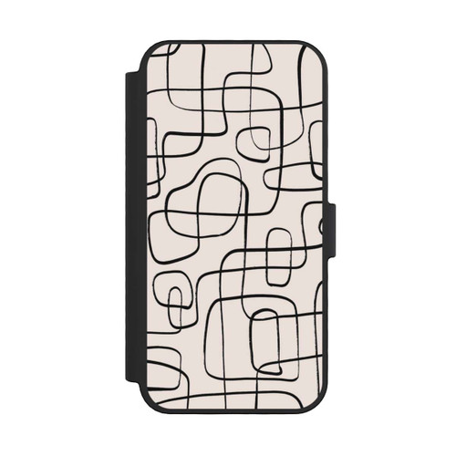Apple iPhone 16 Pro NIVOflip Lignes Fines Pattern
