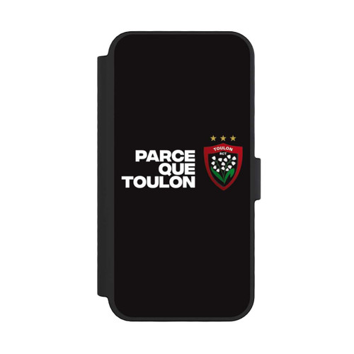 Apple iPhone 16 Pro NIVOflip RC Toulonnais PQT Noir