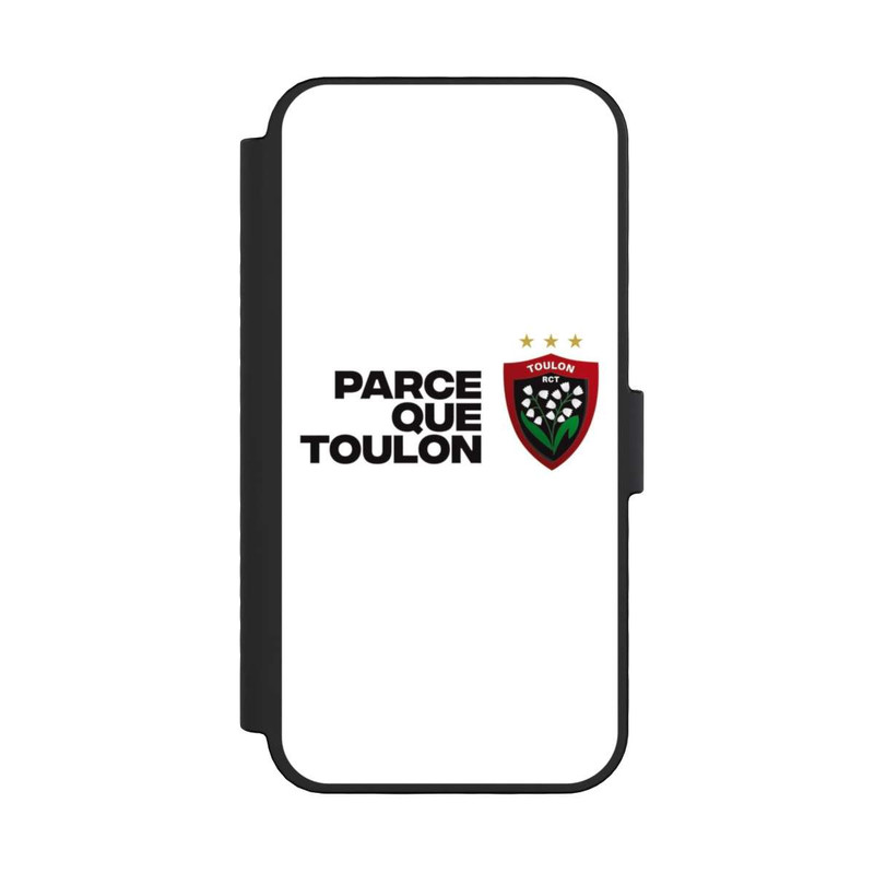iPhone 16 Pro NIVOflip RC Toulonnais PQT Blanc